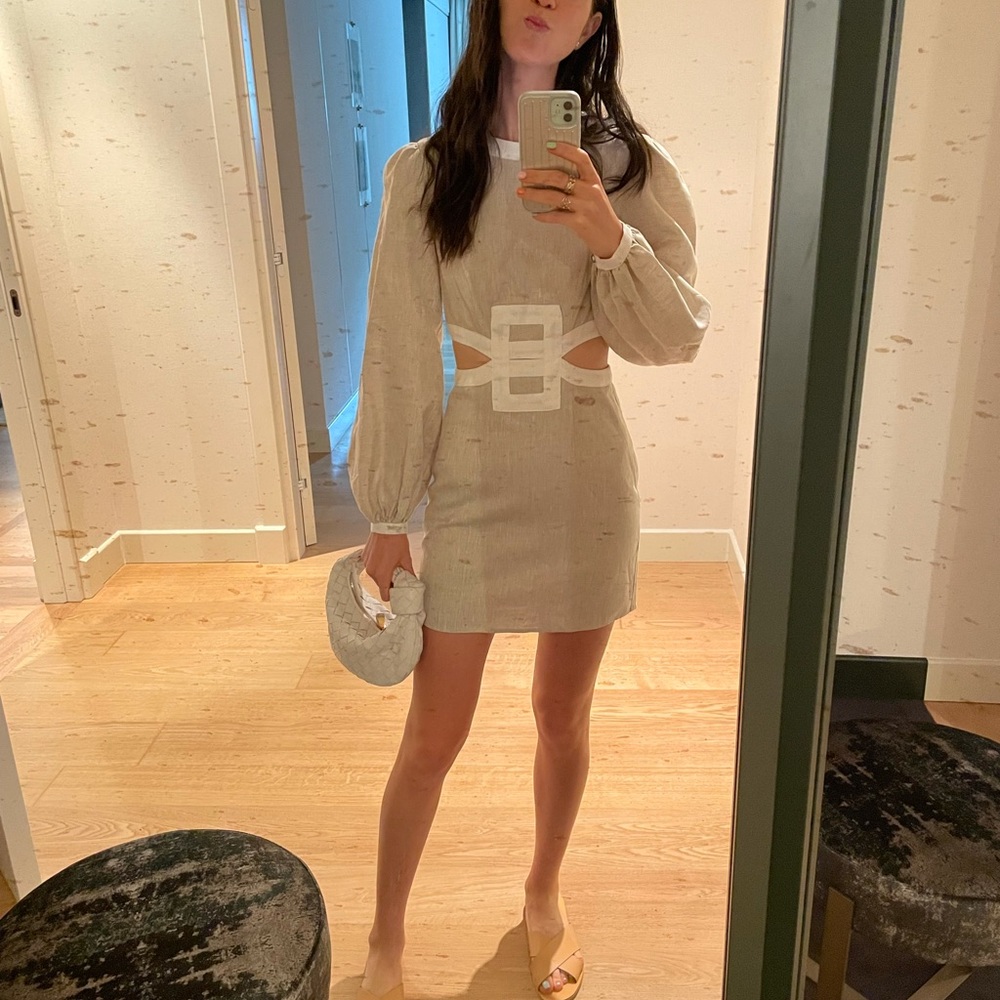 Staud cutout dress